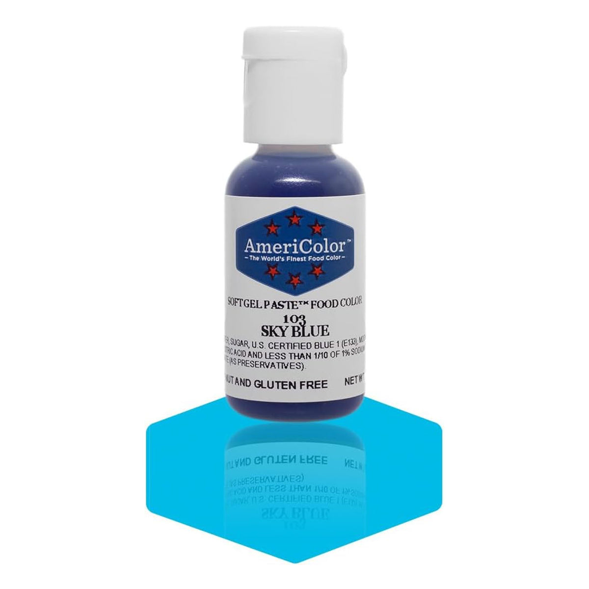 Soft Gel Paste AmeriColor Soft Gel Paste - SKY BLUE - Food Coloring
