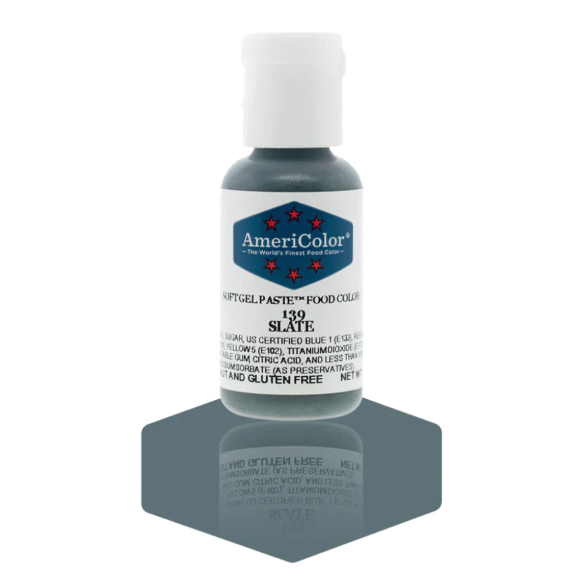 Soft Gel Paste AmeriColor Soft Gel Paste - SLATE - Food Coloring