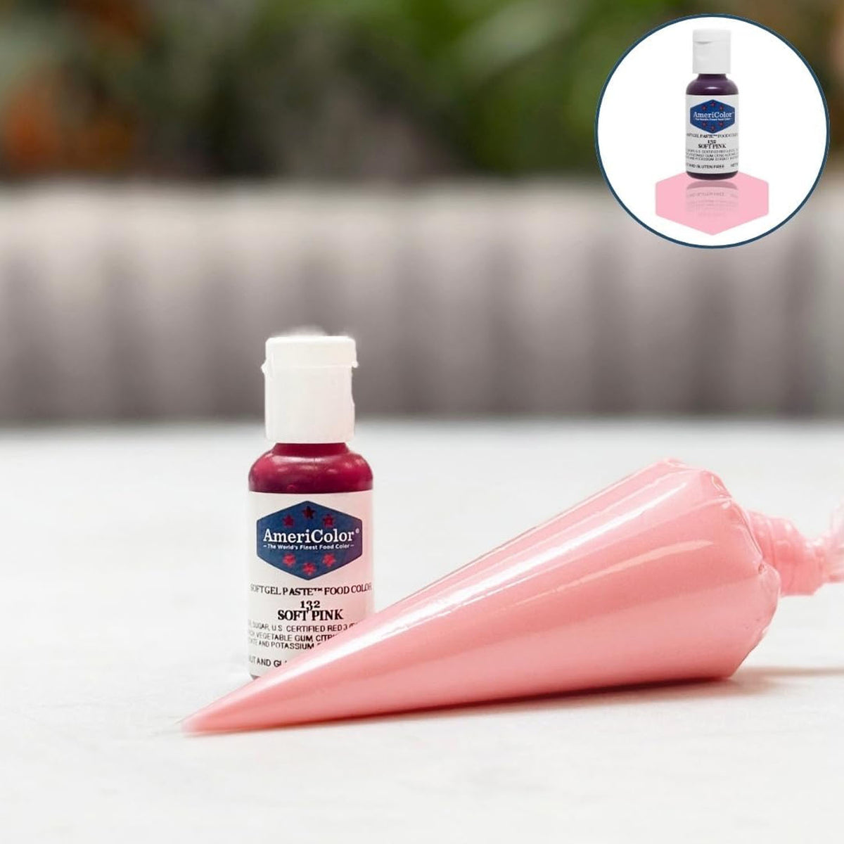 Soft Gel Paste AmeriColor Soft Gel Paste - SOFT PINK - Food Coloring