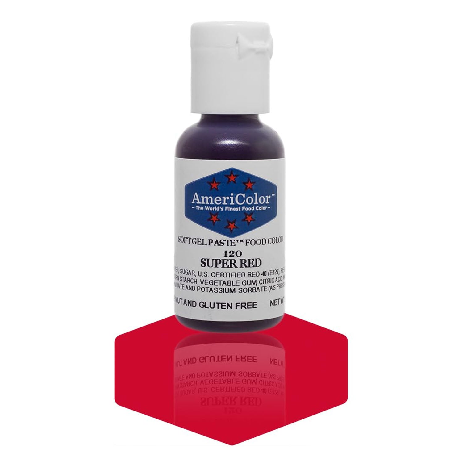Soft Gel Paste AmeriColor Soft Gel Paste - SUPER RED - Food Coloring