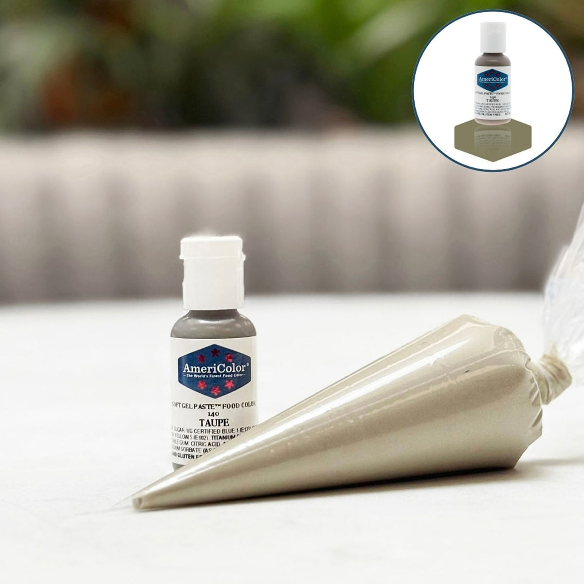 Soft Gel Paste AmeriColor Soft Gel Paste - TAUPE - Food Coloring