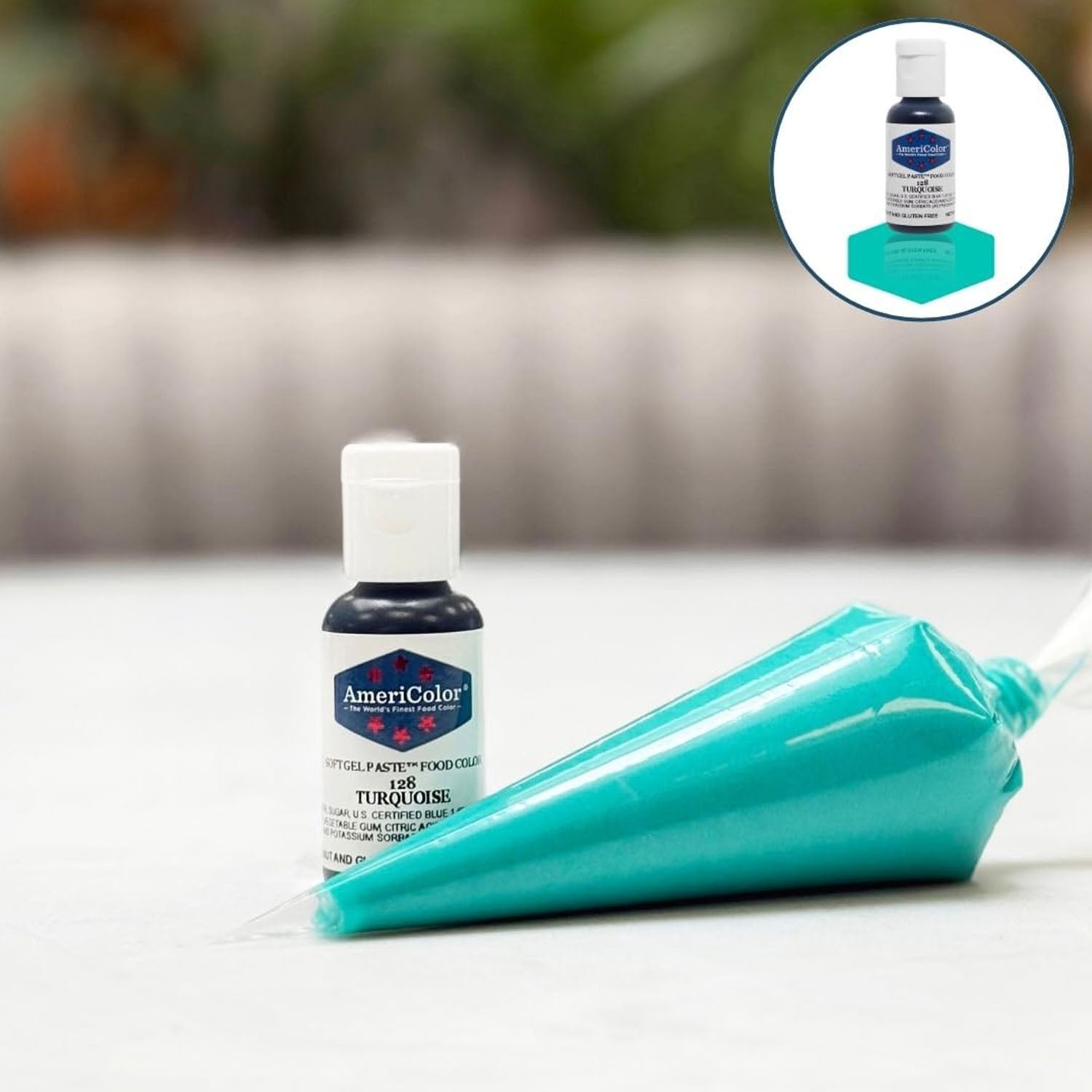 Soft Gel Paste AmeriColor Soft Gel Paste - TURQUOISE - Food Coloring