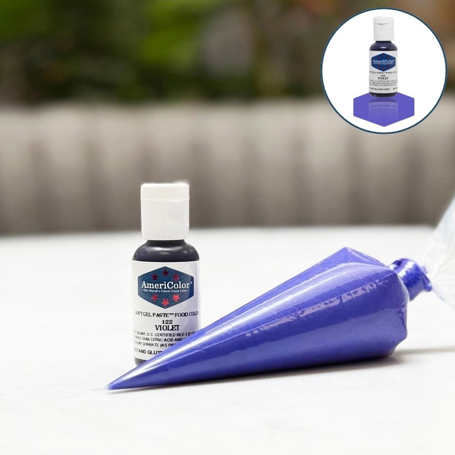 Soft Gel Paste AmeriColor Soft Gel Paste - VIOLET - Food Coloring
