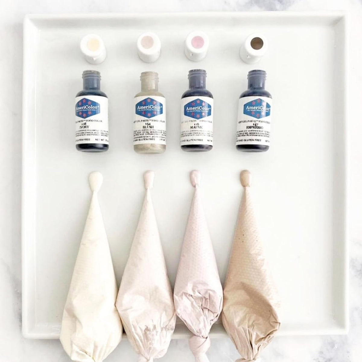 Soft Gel Paste AmeriColor Soft Gel Paste - IVORY - Food Coloring