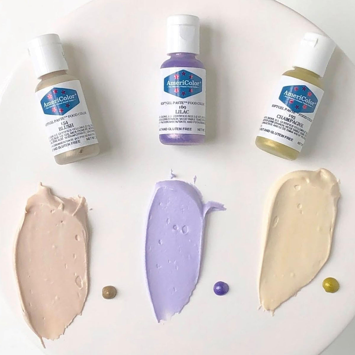 Soft Gel Paste AmeriColor Soft Gel Paste - CHAMPAGNE - Food Coloring