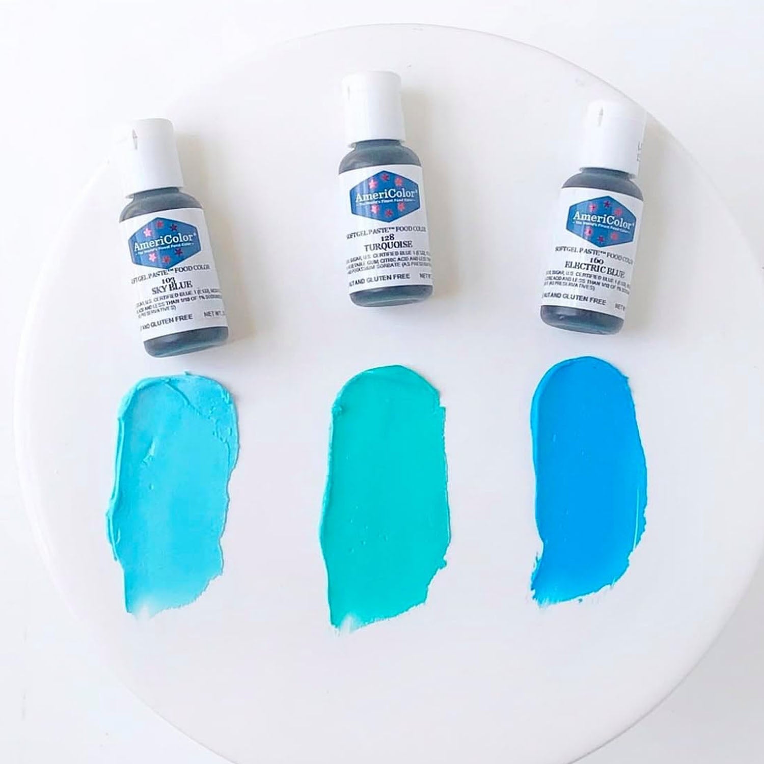 Soft Gel Paste AmeriColor Soft Gel Paste - ELECTRIC BLUE - Food Coloring