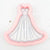 The Audrey Wedding Dress Cutter/Stencil