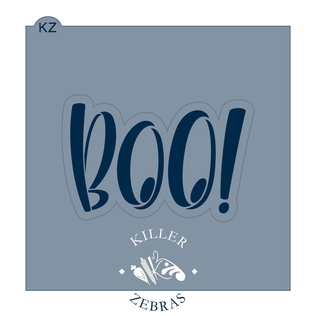 Cookie Cutters BOO! Hand Lettered