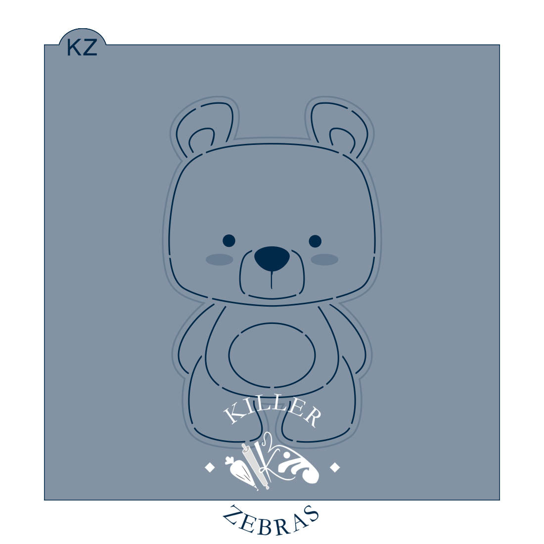 Cookie Cutters Baby Bear Cutter/Stencil