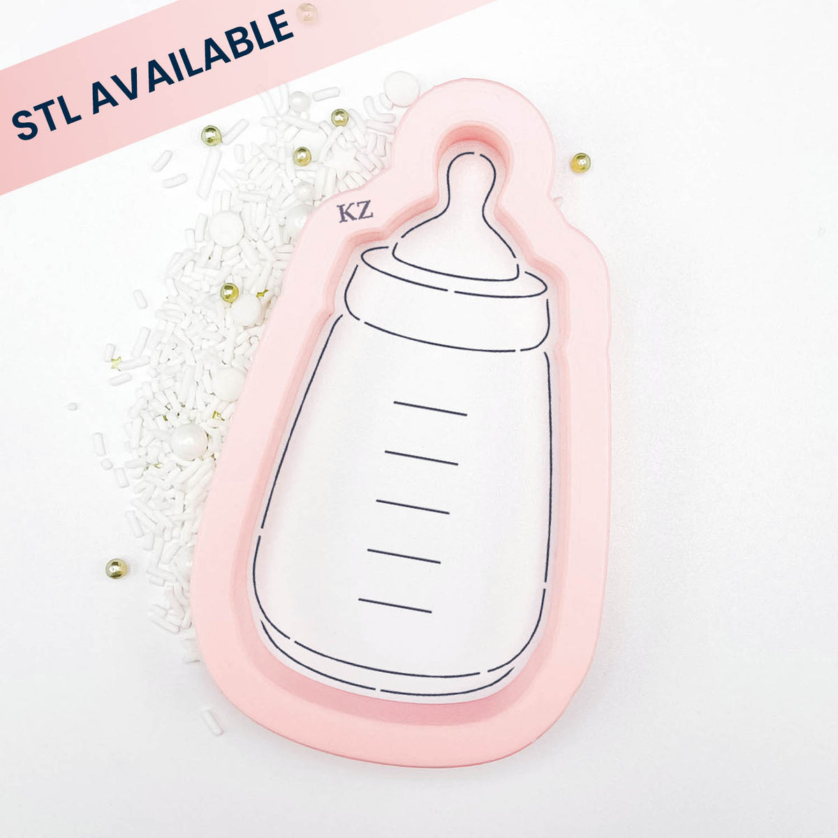 Cookie Cutters Baby Bottle Cutter/Stencil