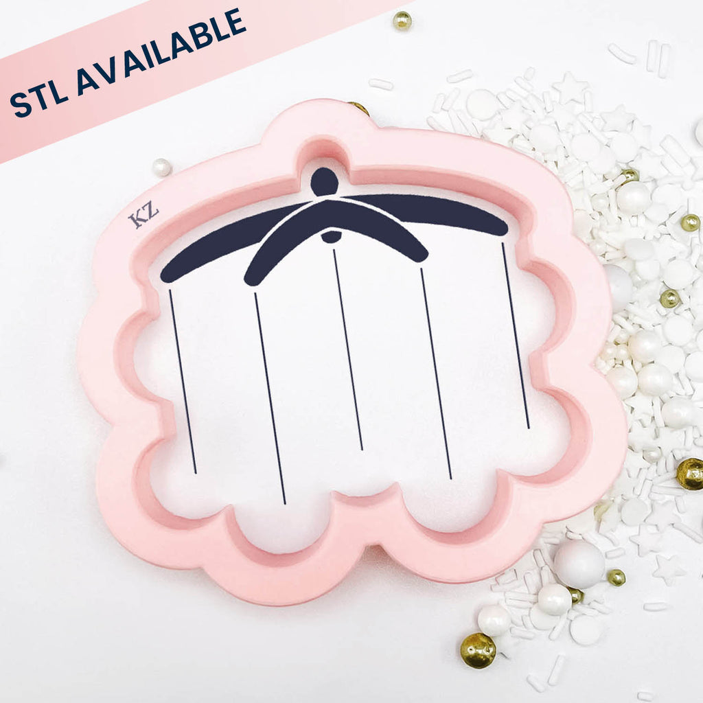 Staedter App Phone goffratura Cookie Cutter, Argento, 6.5 cm