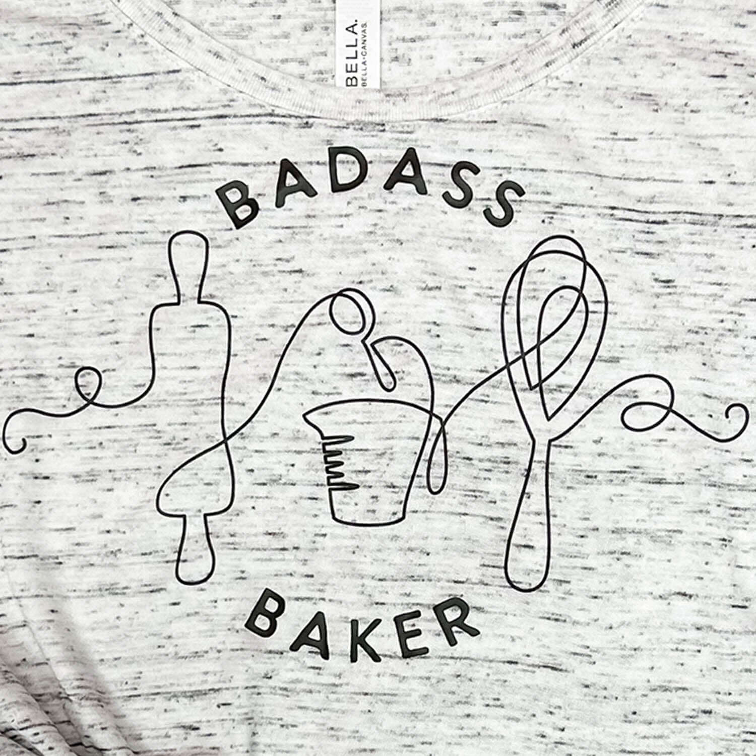 Shirts Badass Baker Women's Slouchy Tee