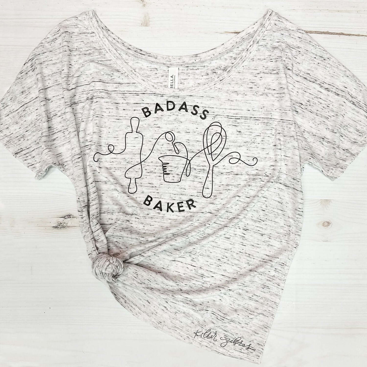 Shirts Badass Baker Women&#39;s Slouchy Tee