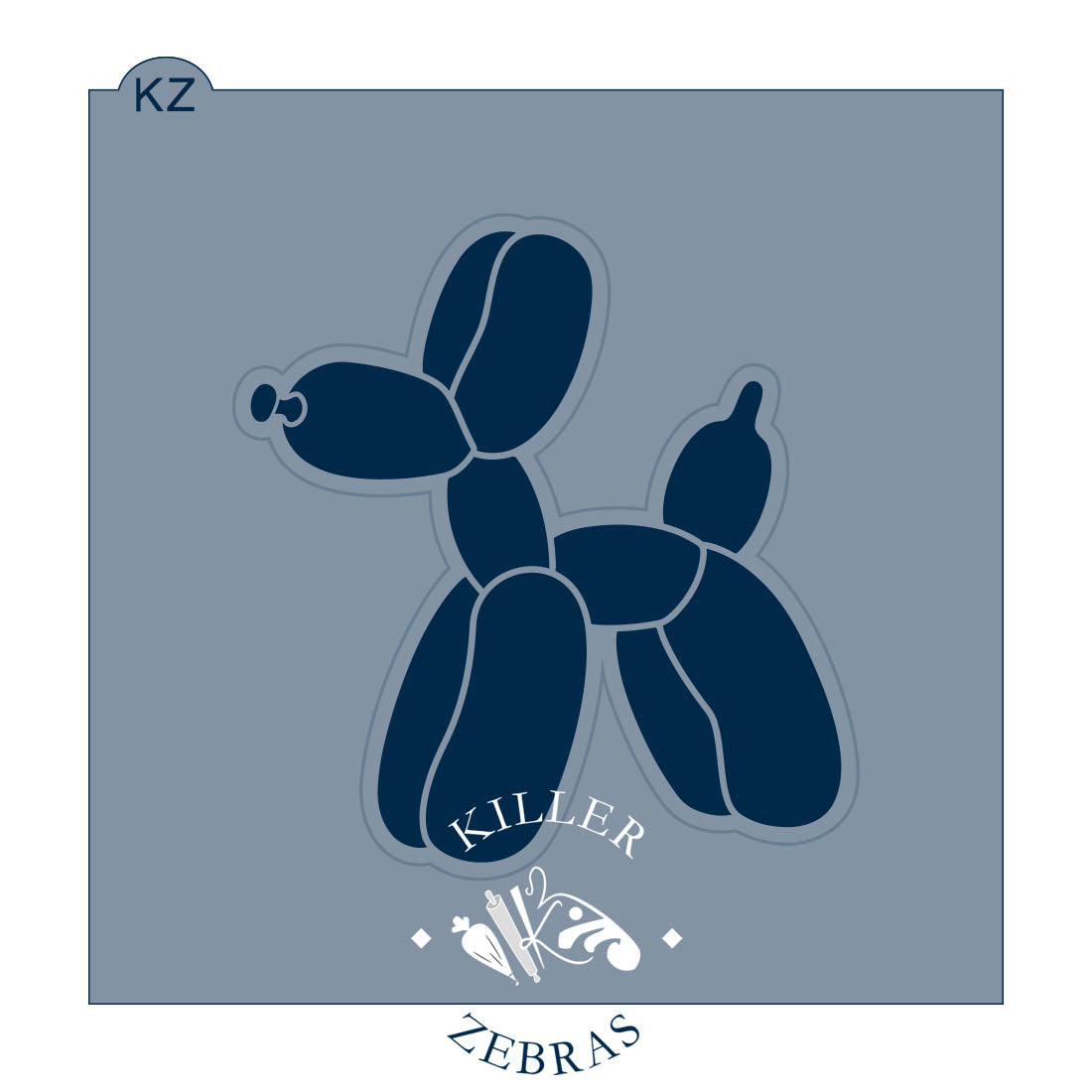 Cookie Cutters Balloon Dog Cutter/Stencil