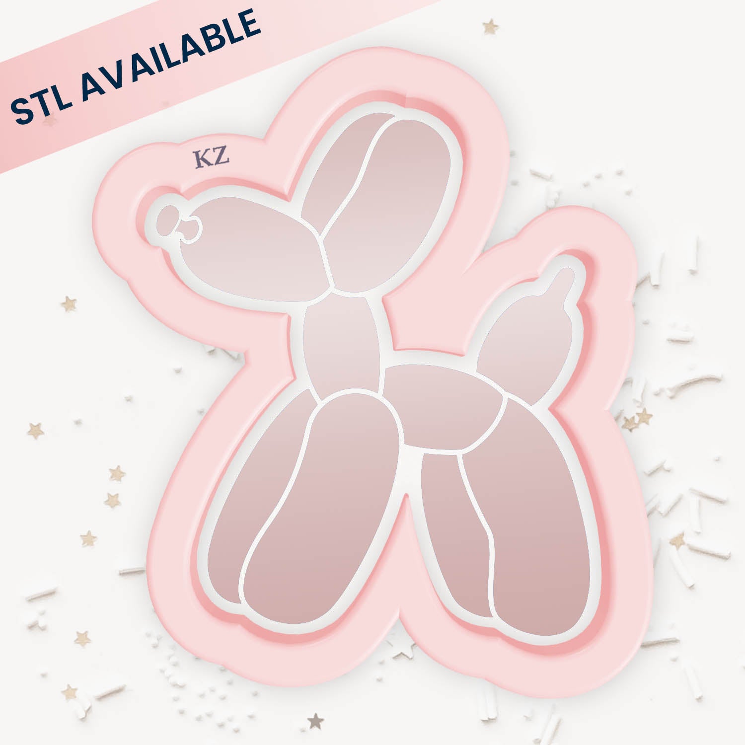 Cookie Cutters Balloon Dog Cutter/Stencil