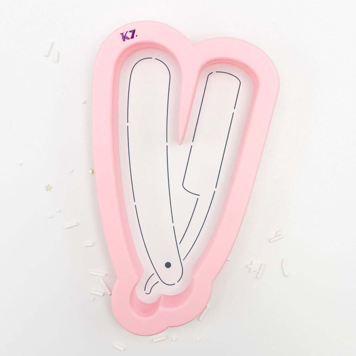 Cookie Cutters Barber Straight Razor Cutter/Stencil