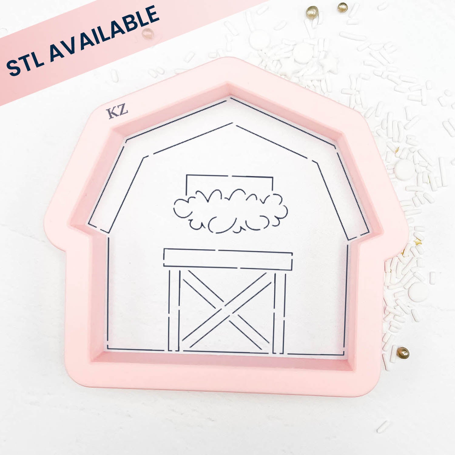 Cookie Cutters Barn Cutter/Stencil