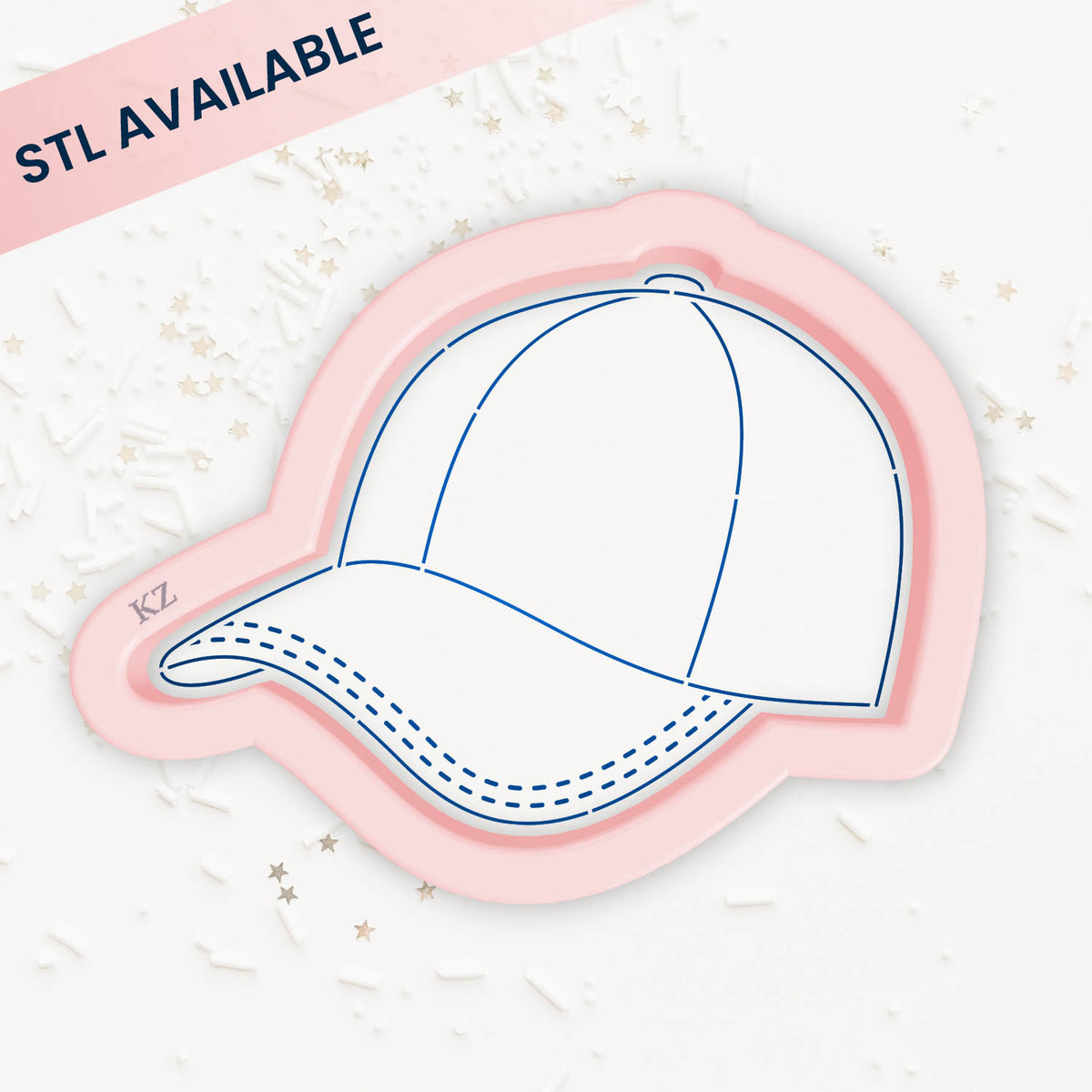 Cookie Cutters Baseball Hat – Cookie Cutter &amp; Stencil Set