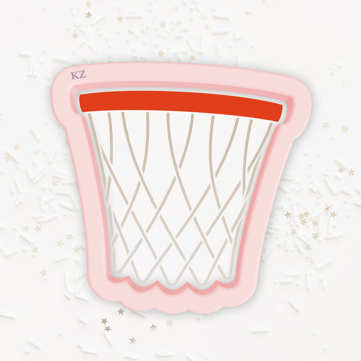 Cookie Cutters Basketball Net – Cookie Cutter & Stencil Set