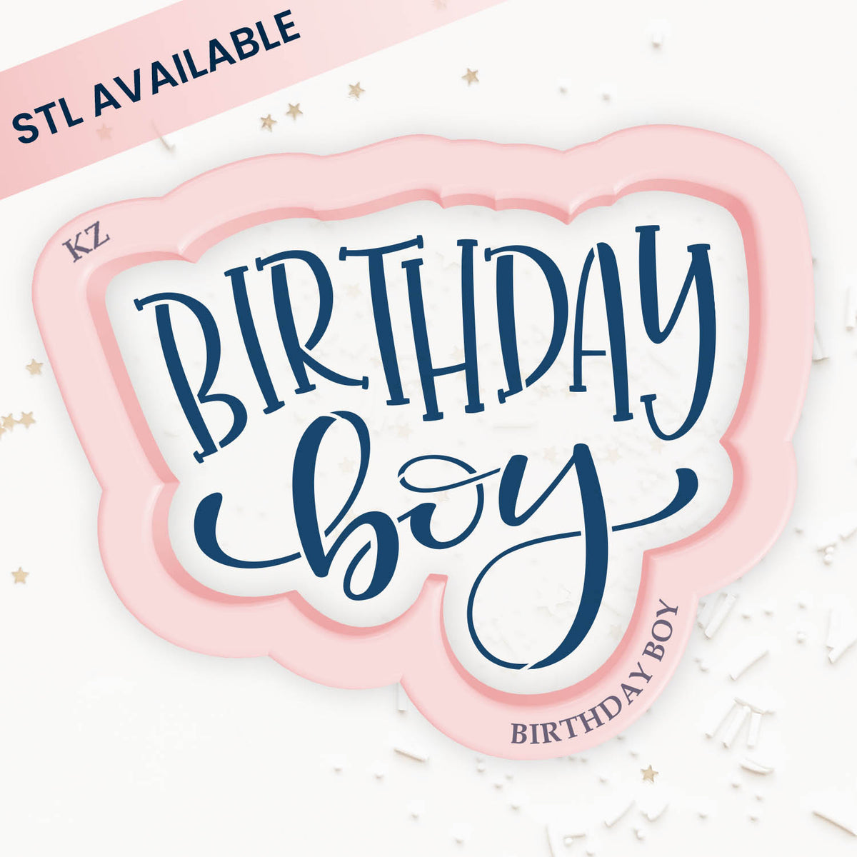 Cookie Cutters Birthday Boy Cutter/Stencil