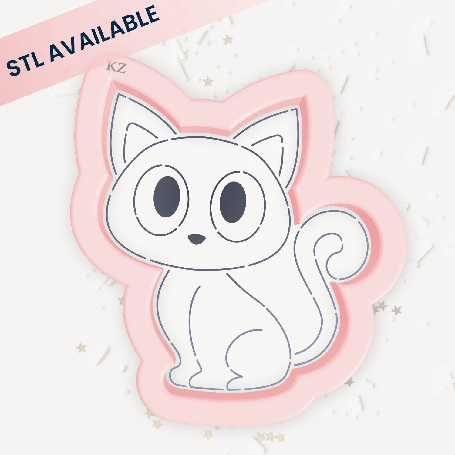 Cookie Cutters Black Cat Cutter/Stencil