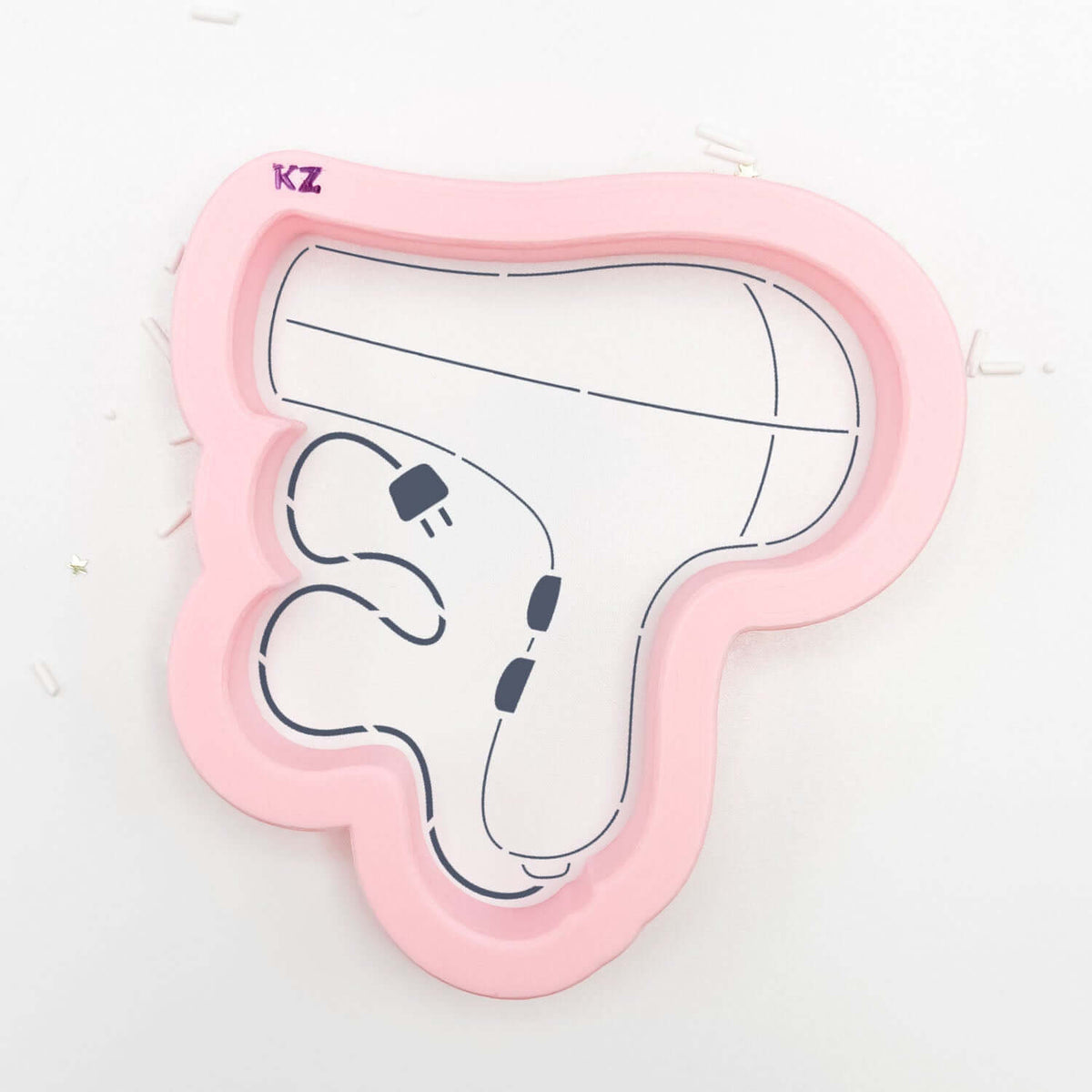 Cookie Cutters Hair Dryer with Cord Cutter/Stencil