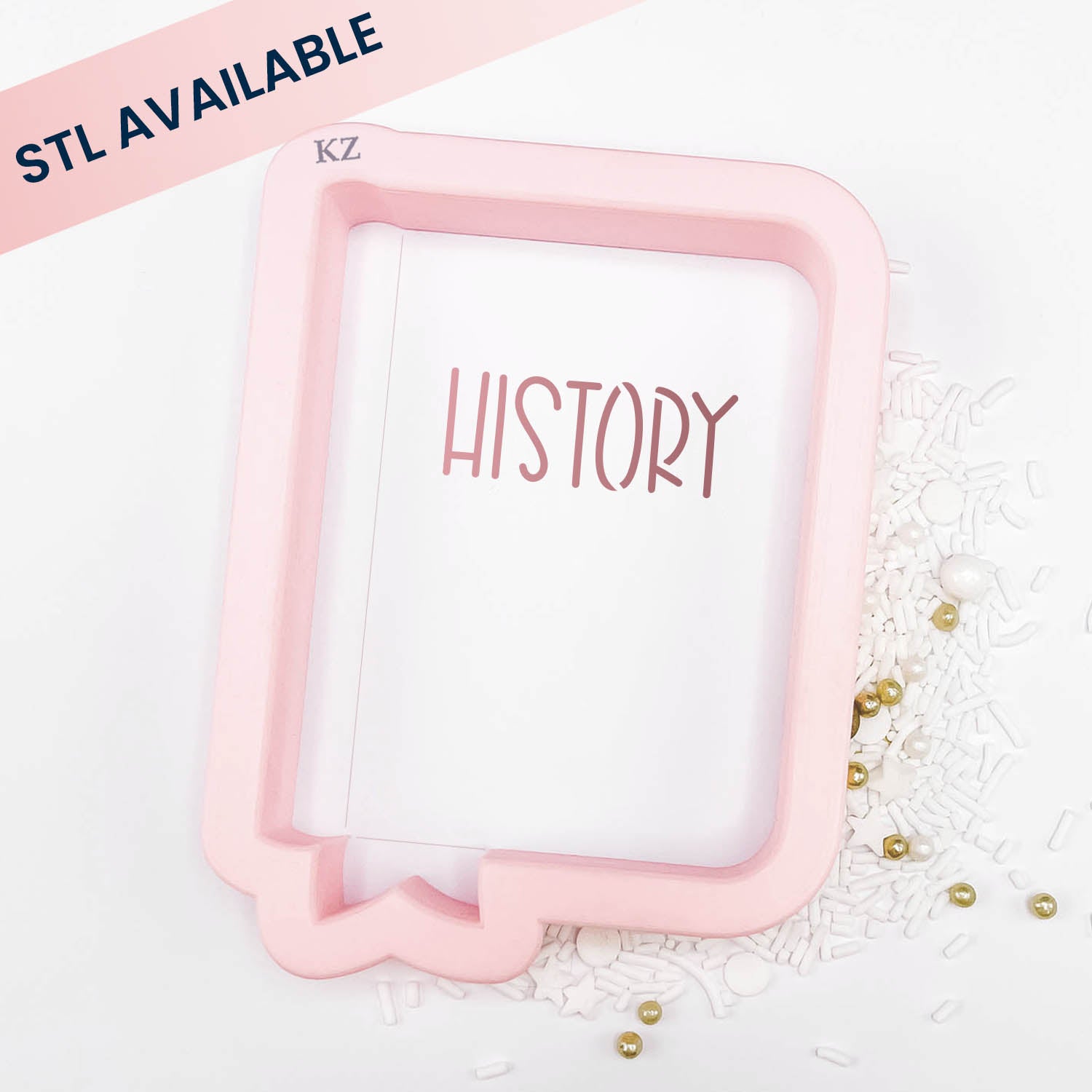 Cookie Cutters Book with Bookmark – Cookie Cutter & Stencil Set