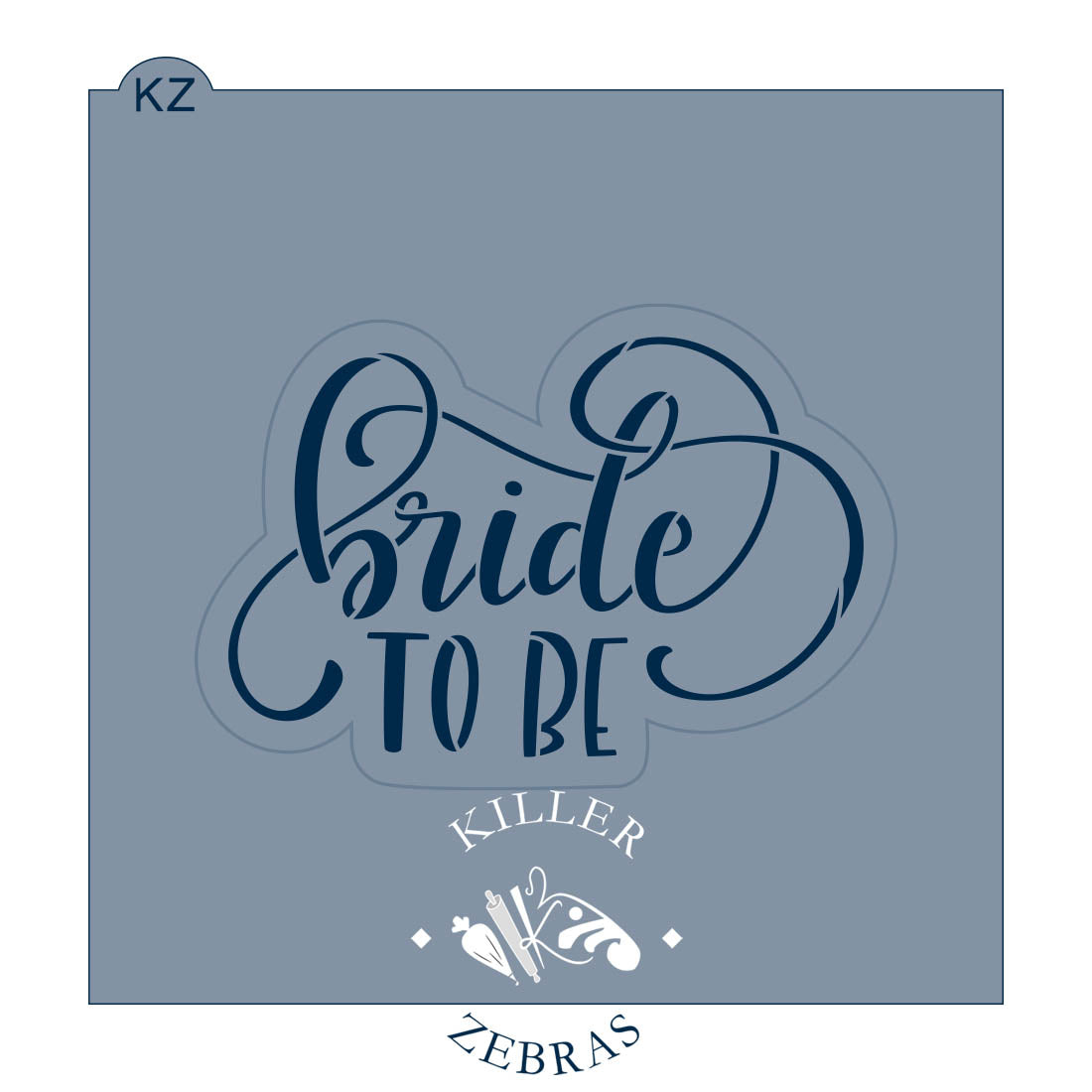 Bride To Be – Cookie Cutter &amp; Stencil Set