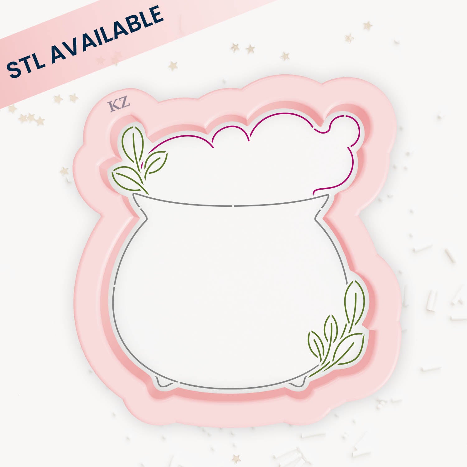 Cookie Cutters Bubbling Cauldron – Cookie Cutter & Stencil Set