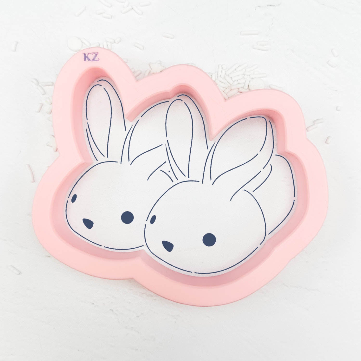 Bunny Slippers Cutter/Stencil