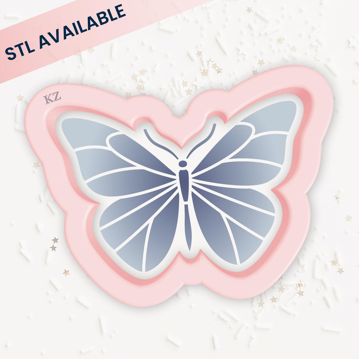 Cookie Cutters Butterfly – Cookie Cutter &amp; Stencil Set