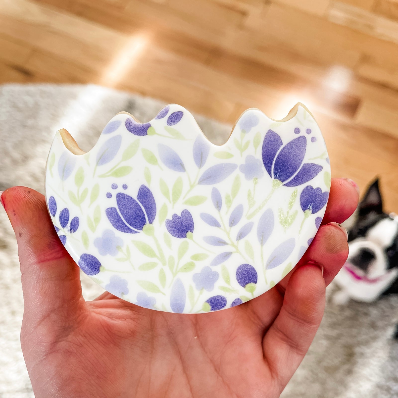 5.5 x 5.5 Stencil Wildflowers 3 Part Stencil