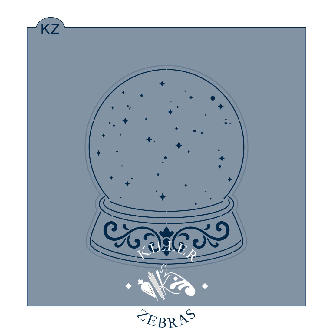 CSLA Crystal Ball – Cookie Cutter & Stencil Set