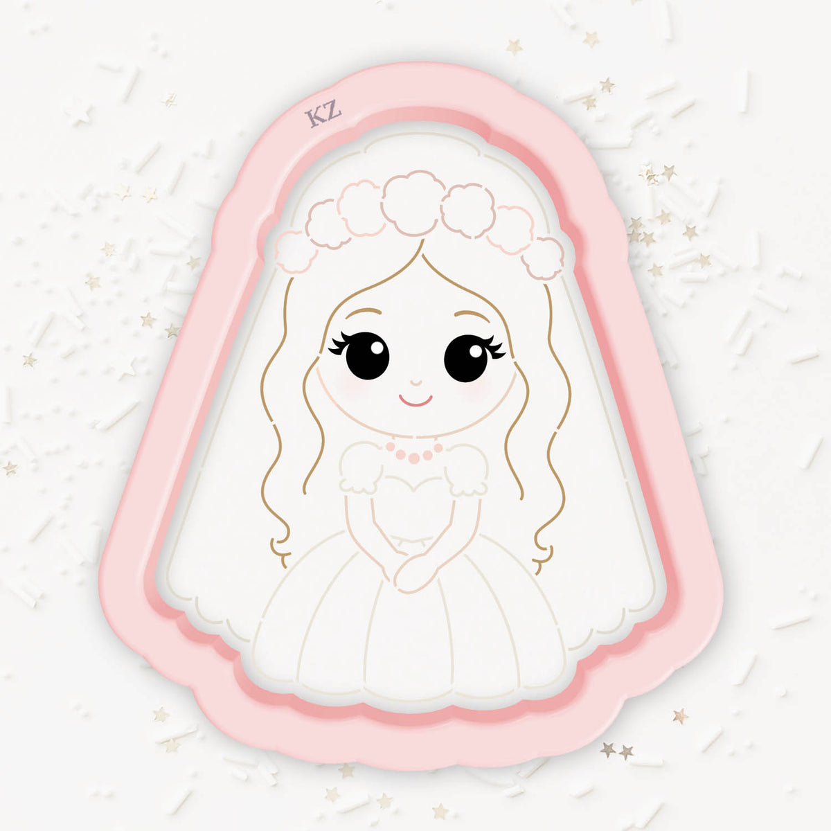 CSLA Haunted Bride – Cookie Cutter & Stencil Set