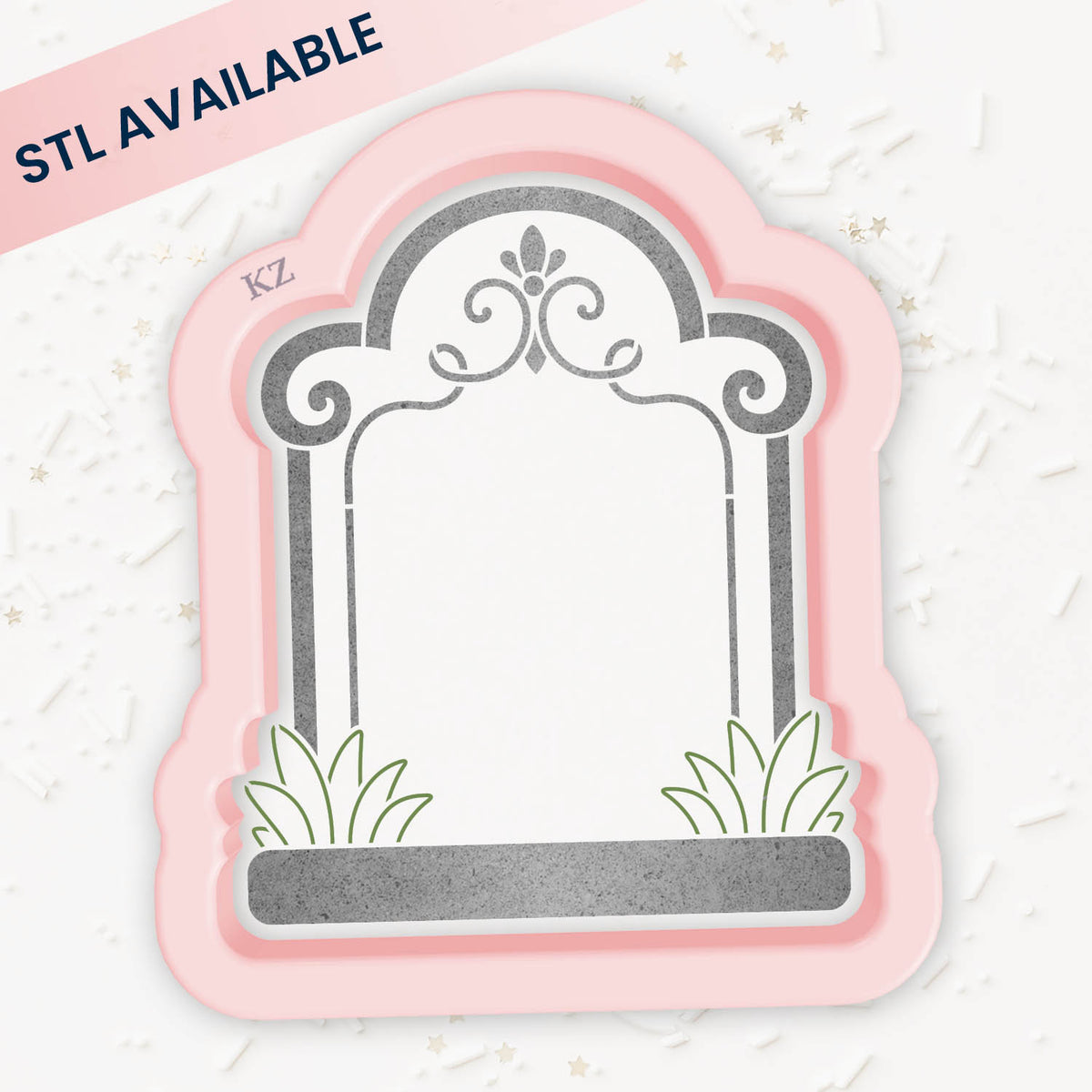 Cookie Cutters CSLA Tombstone – Cookie Cutter &amp; Stencil Set