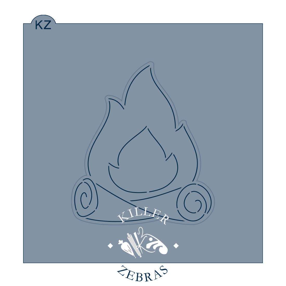 Cookie Cutters Campfire Cutter/Stencil