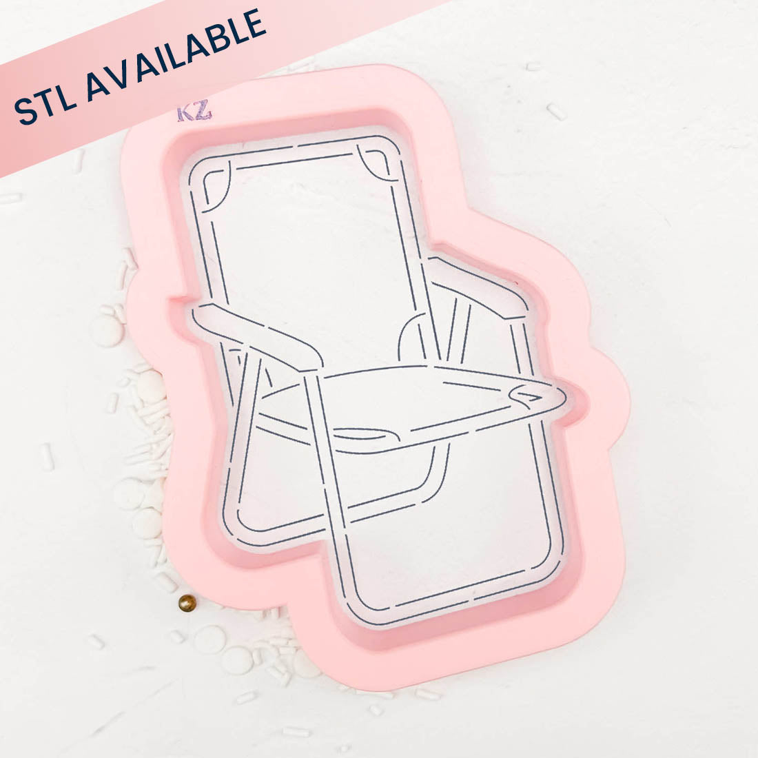 Cookie Cutters Camping Chair Cutter/Stencil