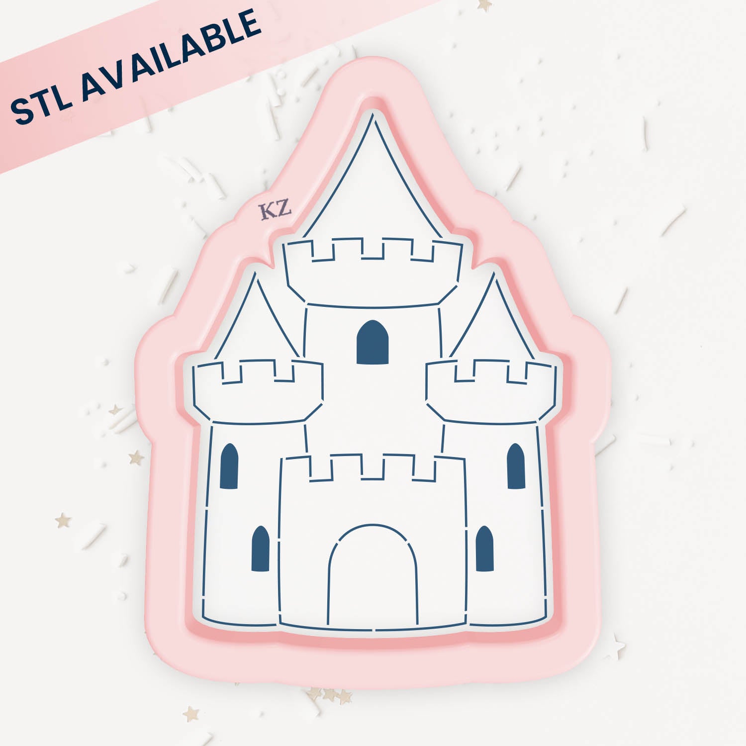 Cookie Cutters Castle – Cookie Cutter & Stencil Set