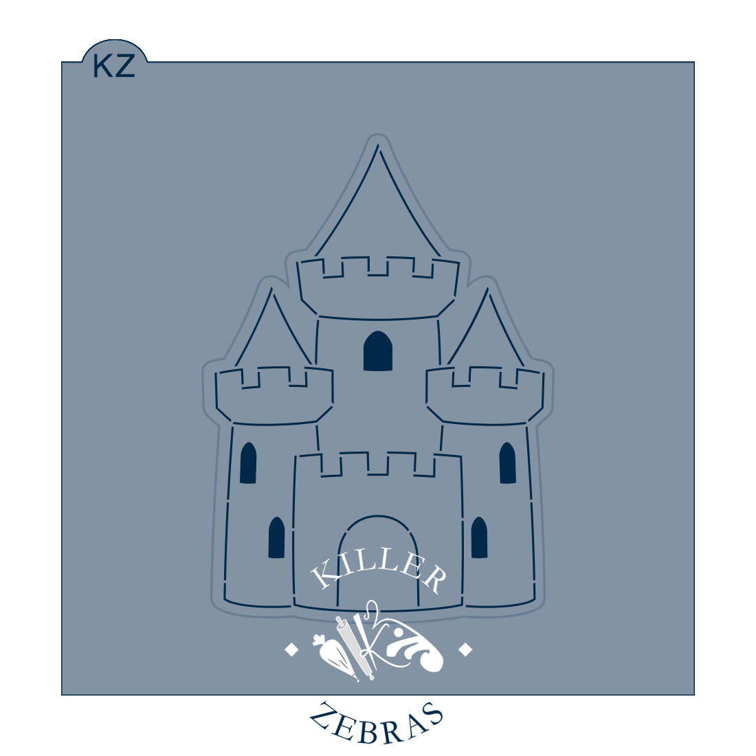 Cookie Cutters Castle – Cookie Cutter & Stencil Set