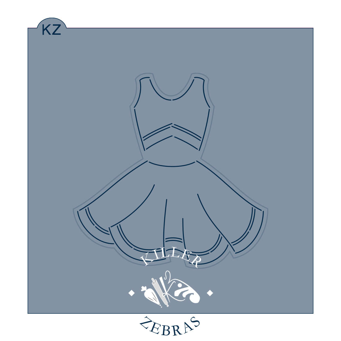 Cookie Cutters Cheer Uniform Cutter/Stencil