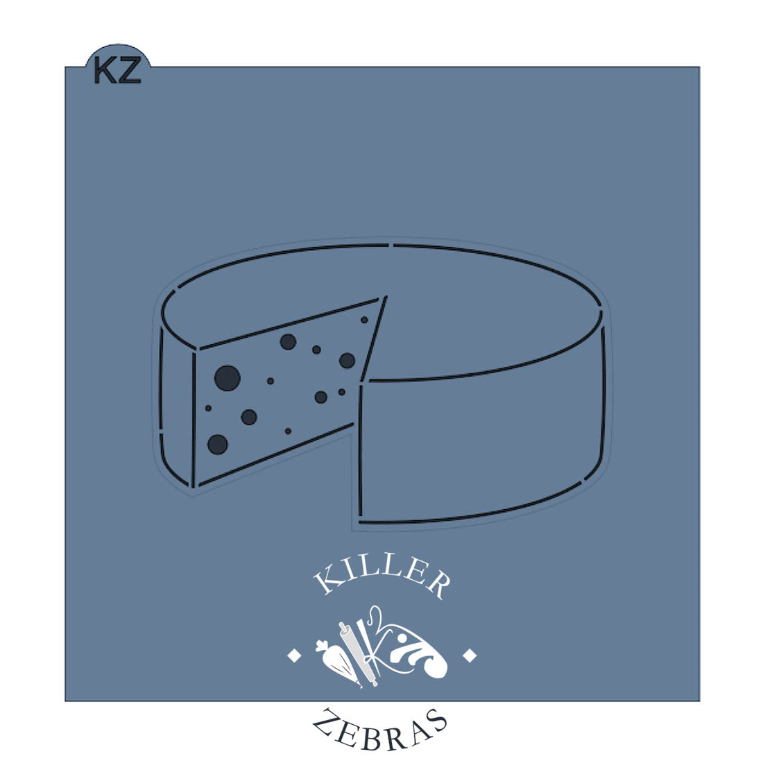 Cheese Wheel Cutter/Stencil