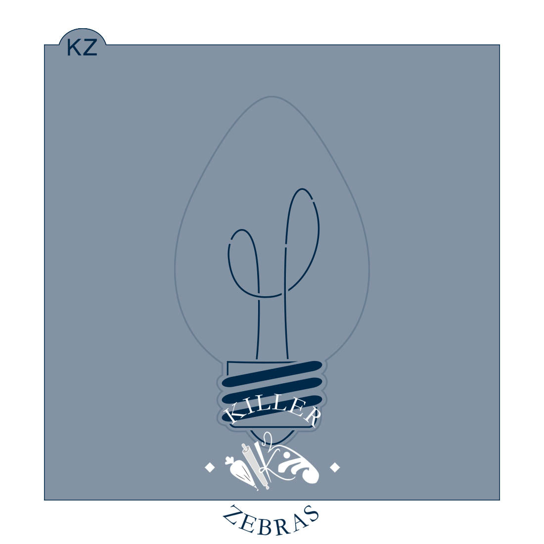 Cookie Cutters Christmas Bulb Cutter/Stencil