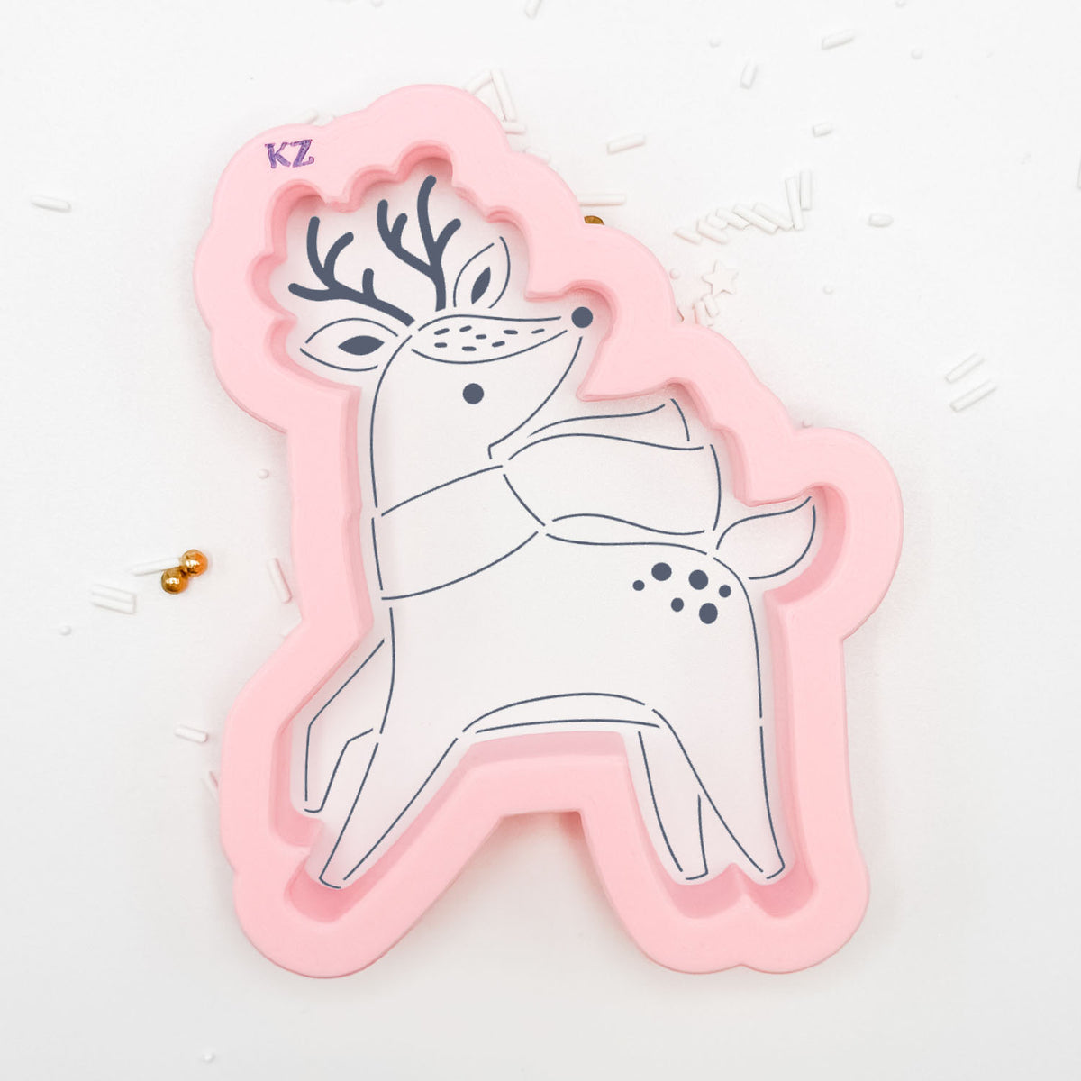 Cookie Cutters Christmas Reindeer (Style 1) Cutter/Stencil