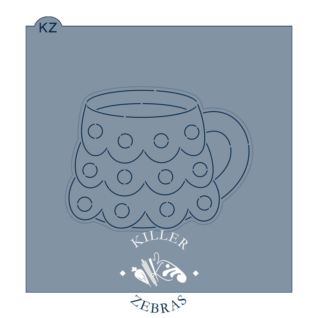 Cookie Cutters Christmas Tree Mug Cutter/Stencil