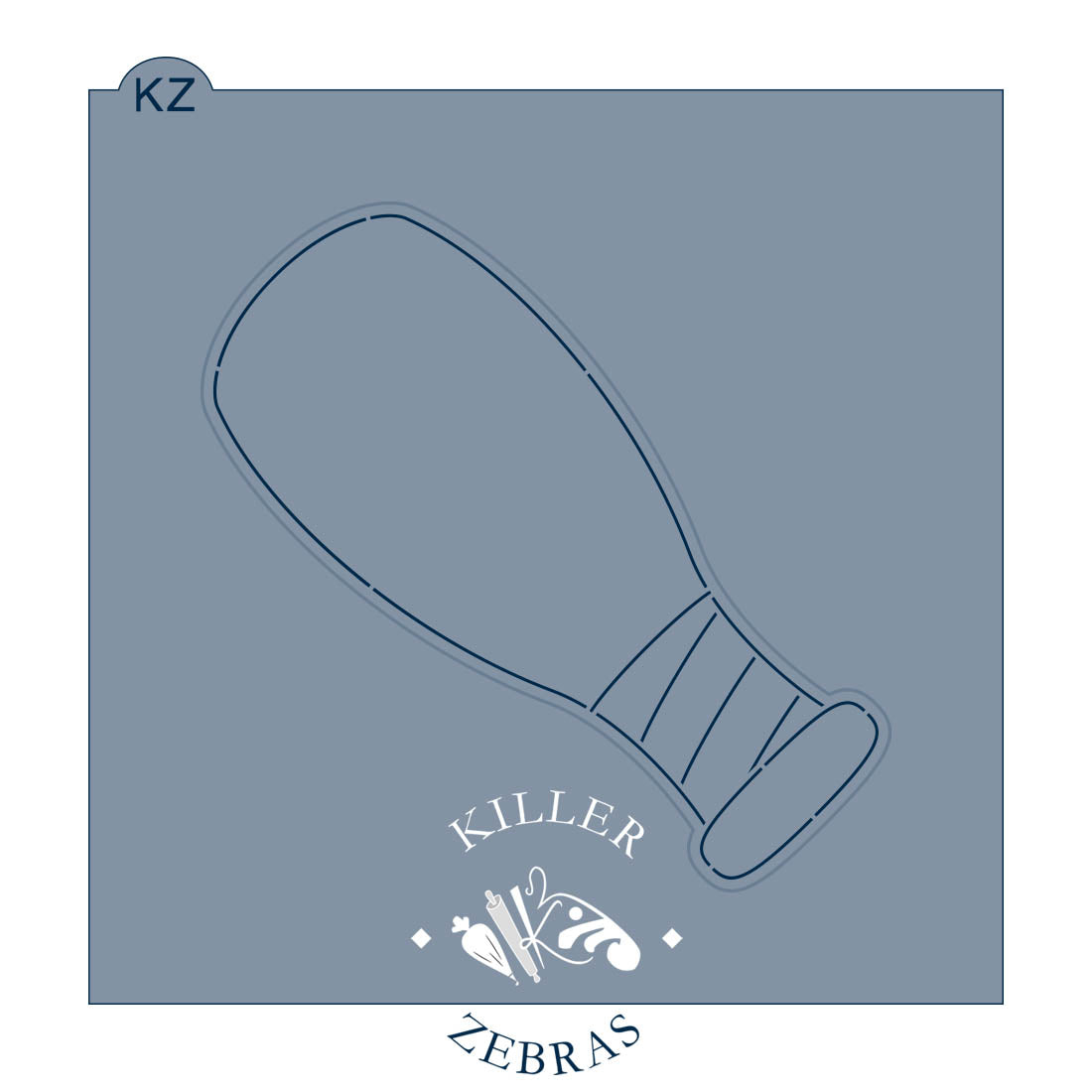 Cookie Cutters Chubby Baseball Bat – Cookie Cutter &amp; Stencil Set