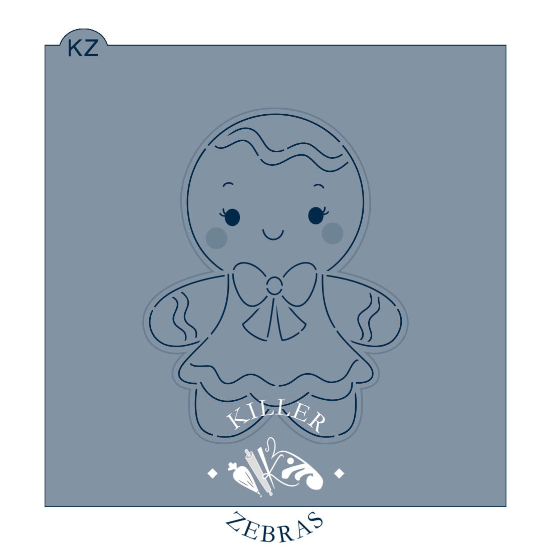 Cookie Cutters Classic Gingerbread Girl Cutter/Stencil