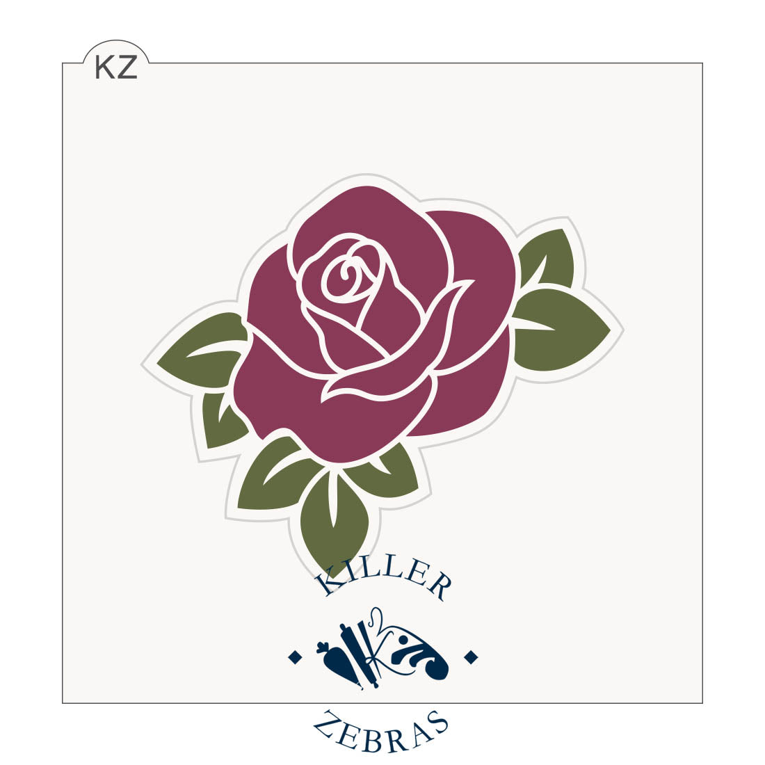 Cookie Cutters Classic Rose Cutter