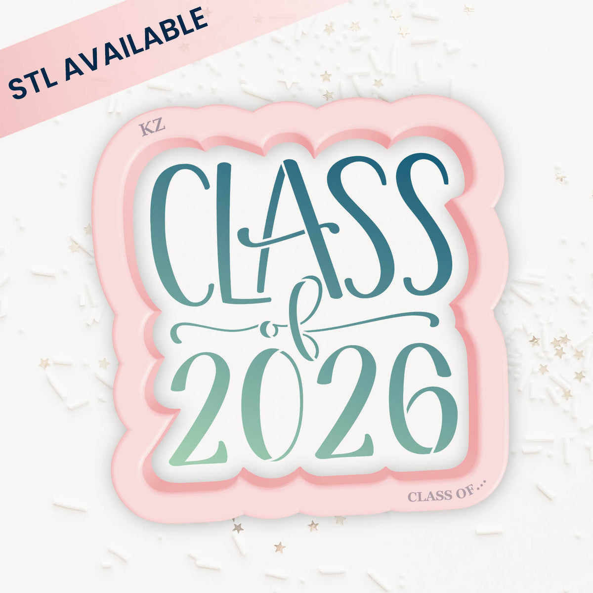 Cookie Cutters Class of... – Cookie Cutter &amp; Stencil Set