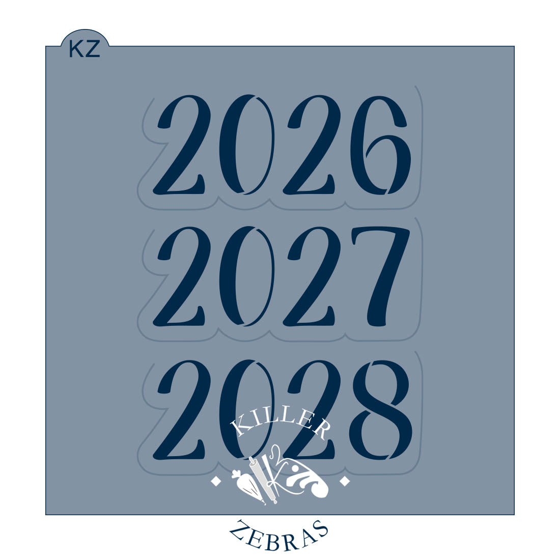 Cookie Cutters Class of... – Cookie Cutter &amp; Stencil Set