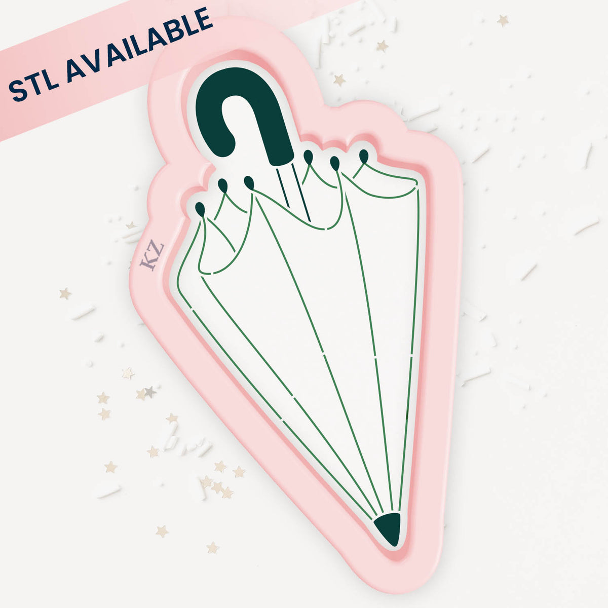 Cookie Cutters Closed Umbrella Cutter/Stencil